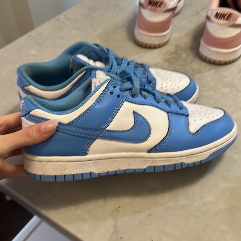 University Blue Nike Dunks, Authentic, Good Condition